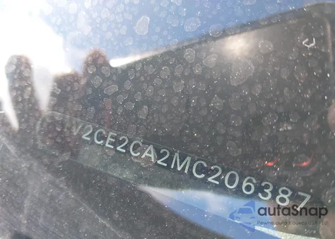 2021 Volkswagen Atlas Cross Sport 3.6L V6 Sel R-Line from USA, damaged, VIN 1V2CE2CA2MC206387